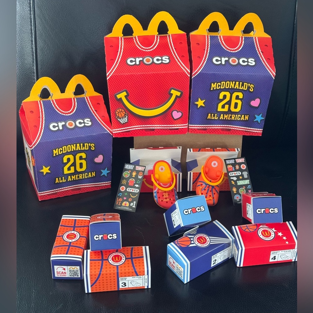 YOU PICK TOY Crocs shoe McDonald's happy meal kids toys  YOU CHOOSE WHICH # s
